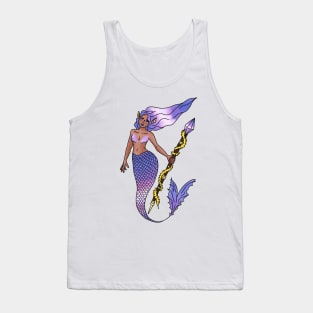 Trans pride magical Mermaid Tank Top